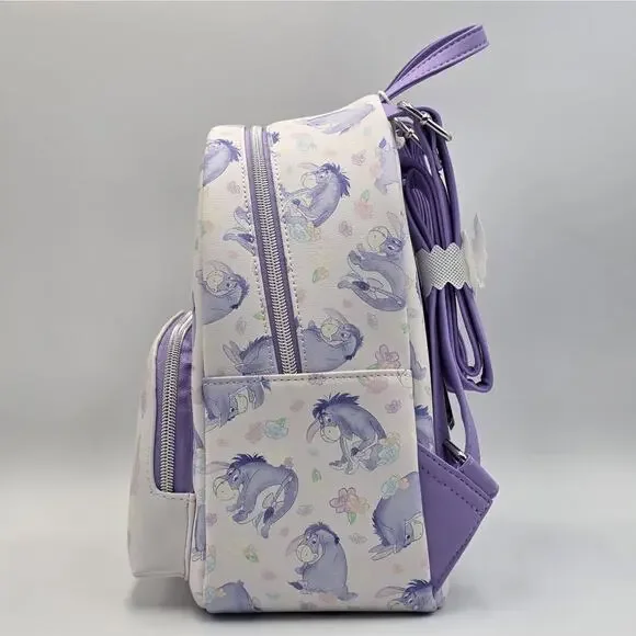 Loungefly Disney Winnie The Pooh Eeyore Floral Mini Backpack Set - Picture 5 of 12